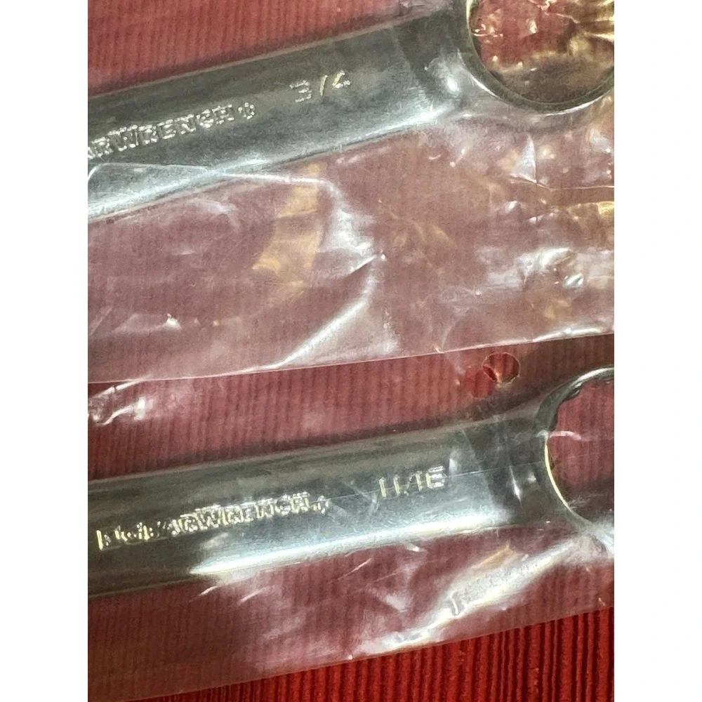 GearWrench 81905 10 Pc SAE Stubby Fixed Combination Wrench Set NEW In Sealed Pkg